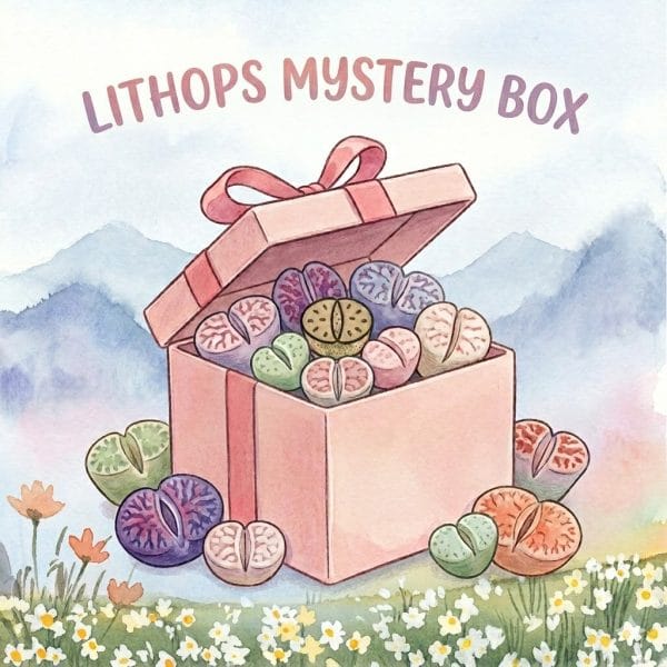 Lithops Mystery Box (10 Plants)
